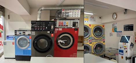 大型コインランドリー しゃぼん玉